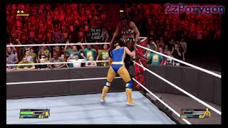 WWE 2K22 - Submission match: Nikki A.S.H vs Ember Moon