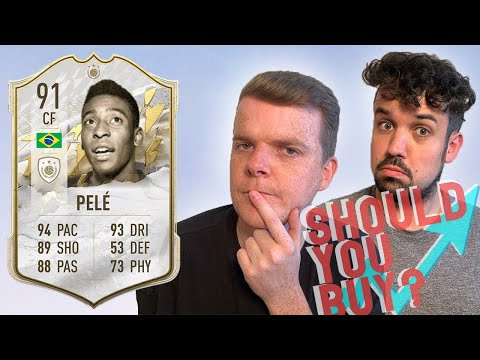 SHOULD YOU BUY BABY PELE?! 🇧🇷 Pele Player Review (91 Base Icon) - FIFA 22 Ultimate Team