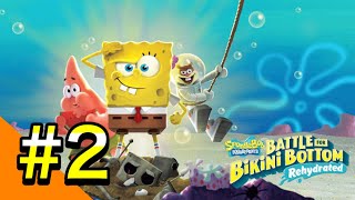 【スマホゲーム:スポンジボブ・バトル・フォー・ビキニボトム#2】iPhoneにps4のコントローラー接続できたんだ。へぇー