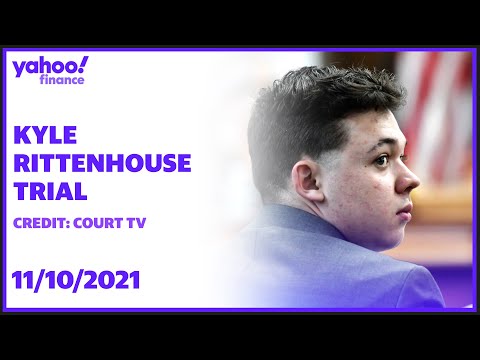 Kyle Rittenhouse trial: November 10, 2021 (via CourtTV)