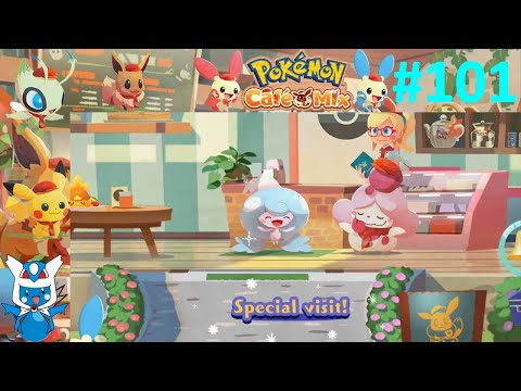 Let's Play Pokemon Cafe Mix:  Part 101 - Keep Calm [Orders #411-420]