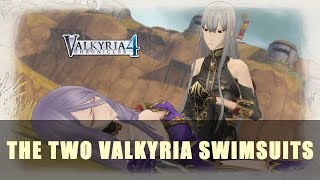 Valkyria Chronicles 4: The Two Valkyria All Swimsuits Showcase