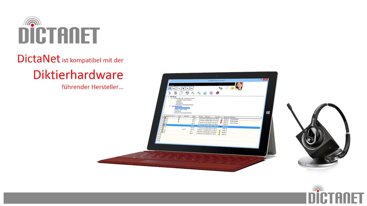 DictaNet Spracherkennung