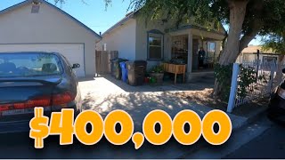 MANTECA CALIFORNIA HOUSE FOR SALE | LIST PRICE $400,000| LOT SQFT 4,665 | 3 BEDROOMS | 2 FULL BATHS
