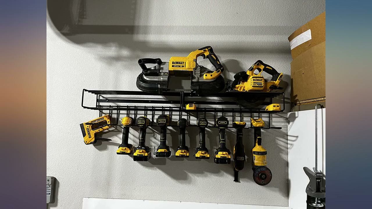 c2M Heavy Duty Floating Tool Shelf 2-Pack | Wall Mounted Storage Rack for Handheld review