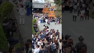 西条祭り2023年御殿前　都町屋台と西新町屋台