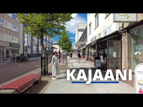 Walking in Kajaani, Finland (July 2023)