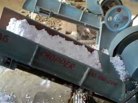 Hand made paper making machines demonstration