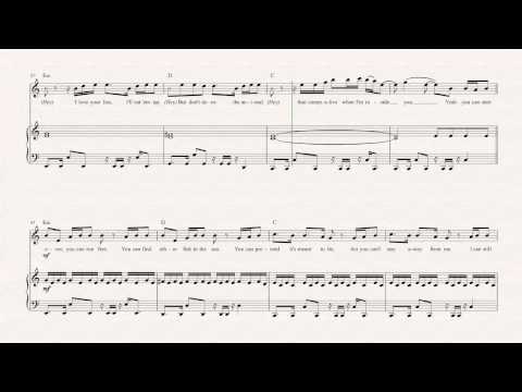 Flute - Animals - Maroon 5 - Sheet Music, Chords, & Vocals