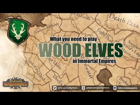 What you need to play Wood Elves in Immortal Empires [Total War: Warhammer 3] [Immortal Empires]