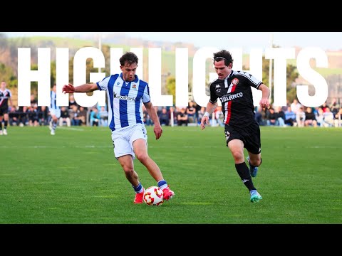 HIGHLIGHTS | 2ª RFEF 24-25 | J24 | Real Sociedad C 0-1 SD Logroñés | Zubieta
