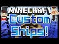 Minecraft Mods - CUSTOM BOAT Mod ! Build Ship ...