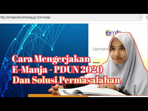 Cara Mengerjakan E Manja PDUN Terbaru Dan Solusi Permasalahan