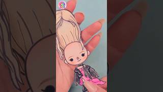 ROSÉ Blackpink TocaBoca Drawing #ontheground outfit #paperdiy