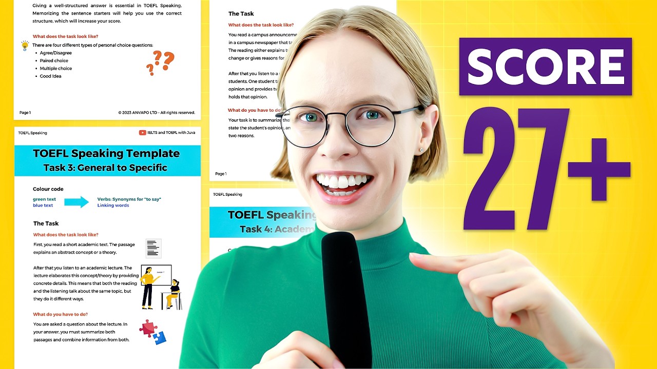 TOEFL Speaking - 7 Tips for a High Score