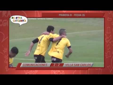 COMUNICACIONES 2-2 Villa San Carlos | 2015 | Primera B Metro.