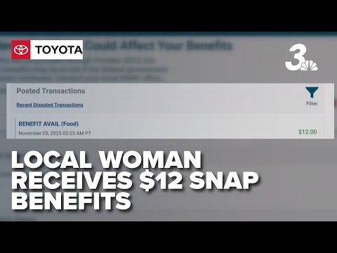 Local woman receives just $12 in SNAP benefits during longest U.S. government shutdown