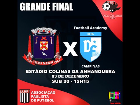 Final Franco da Rocha X DF25 Football Academy (Sub 20)