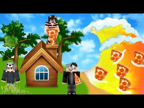 PİZZA TUSUNAMİ VS EV #15 - Minecraft