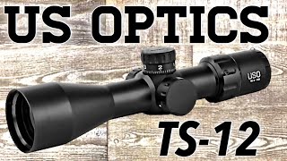 Video: US OPTICS TS-12X 3-12x44 SF SFP Triplex Kikarsikte