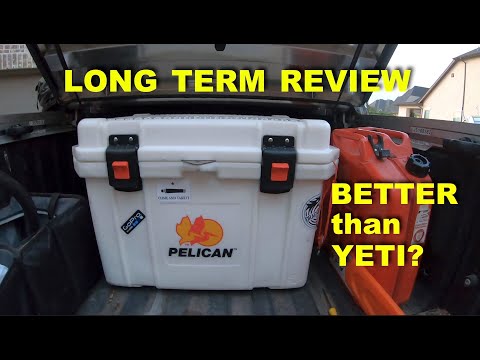 PELICAN COOLER, LONG TERM REVIEW, BETTER THAN YETI?
