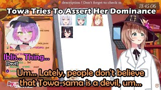 Dr. Risu&#39;s Advice to Towa, Who Wants to Prove to Everyone That She&#39;s Really a Devil【HololiveID Eng】