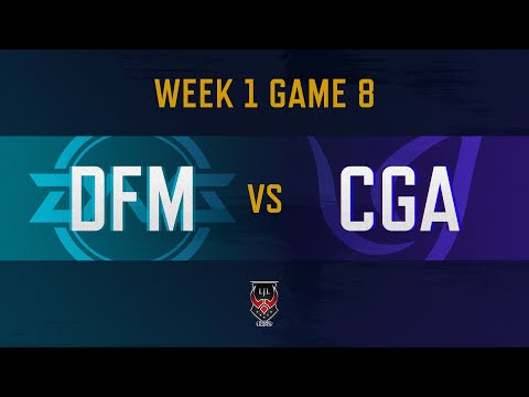 DFM vs CGA｜LJL 2019 Summer Split Week 1 Game 8