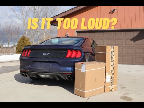 Review On The Roush Cat-Back Exhaust For Mustang Gt!.......