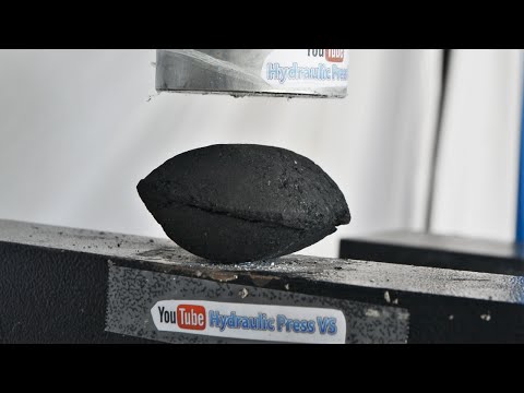 Charcoal vs Hydraulic Press - Can you make diamonds from coal?