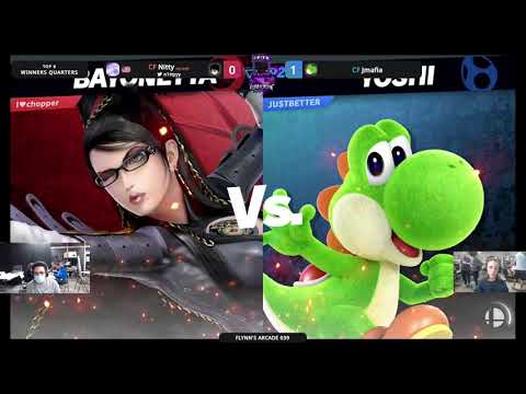 Flynn's Arcade 039 Winners Quarters - Nitty (Bayonetta) Vs. JMafia (Yoshi) SSBU ULTIMATE