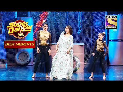 Sunidhi ने "Crazy Kiya Re" पर किया कमाल का Dance | Super Dancer | Best Moments