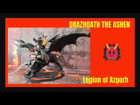 🐂 How to paint DRAZHOATH THE ASHEN🐂 // Como pintar LEGION DE AZGORH