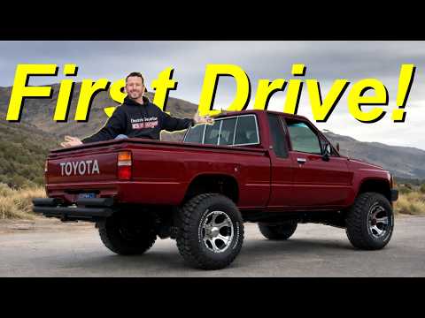 Thumbnail for I Put a Tesla Model 3 Motor in My 80s Toyota Truck… Holy Crap! by Toyota Pickup EV