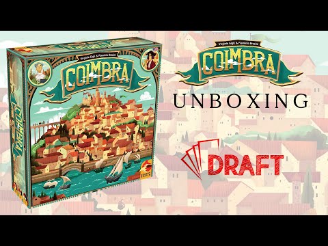 Coimbra unboxing // mi van a dobozban? - :: Draft :: Társasjáték vlog