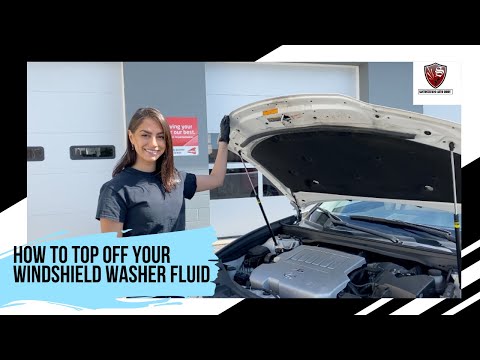 How to Top Off Your Windshield Washer Fluid