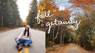 20 Something Diaries //fall getaway to acadia national park 🍁