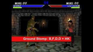 Mortal Kombat 4 (PC): Playing as Noob Saibot and Goro, including move lists