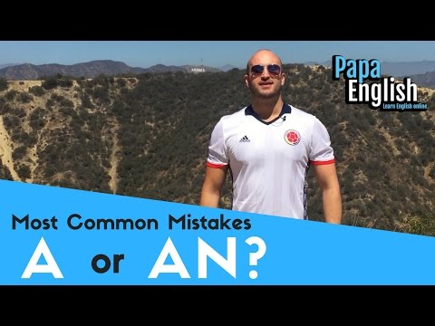 A oder AN? - Artikel auf Englisch
