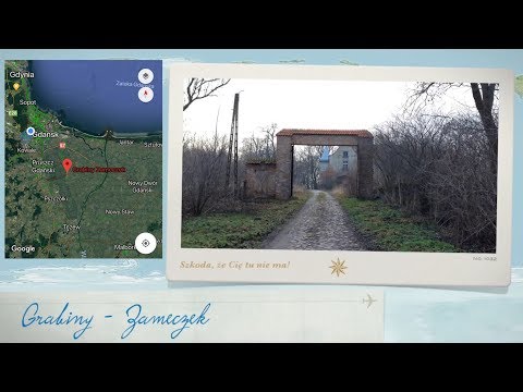 Opuszczone miejsca Grabiny Zameczek województwo pomorskie powiat Gdańsk gmina Suchy Dąb 2014