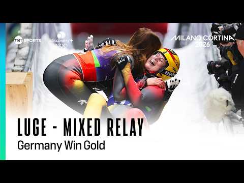FOUR Consecutive Olympic Golds for Germany ???????? | Luge Mixed Relay | Winter Olympics 2026