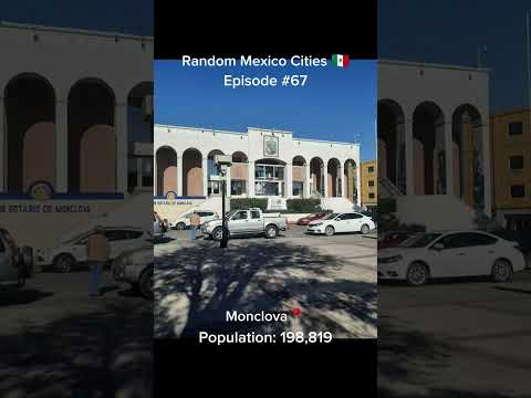 Monclova 📍 Random Mexico Cities 🇲🇽 | Episode 67 | #mexico #monclova #coahuila #shorts
