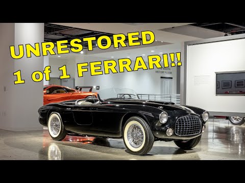 Thumbnail for MULTIMILLION DOLLAR FERRARI | UNRESTORED 1952 FERRARI BARCHETTA by Ferrari, rall, Car
