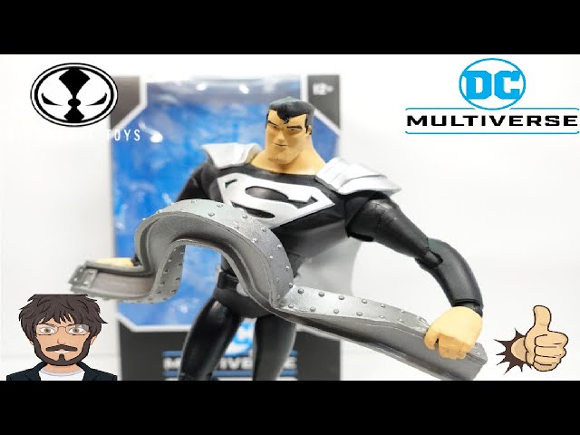 Vídeo relacionado con McFarlane TM15191 DC Multiverse 7" Animated Superman (Traje Negro) - Figura Coleccionable, Multicolor