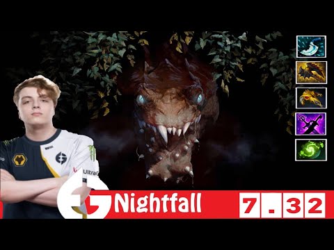 [DOTA 2] EG.Nightfall the PRIMAL BEAST [OFFLANE] [7.32]