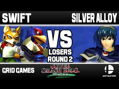 [Melee] Swift (Falco/Fox) VS Silver Alloy (Marth) | Grid BiWeekly Winners Finals