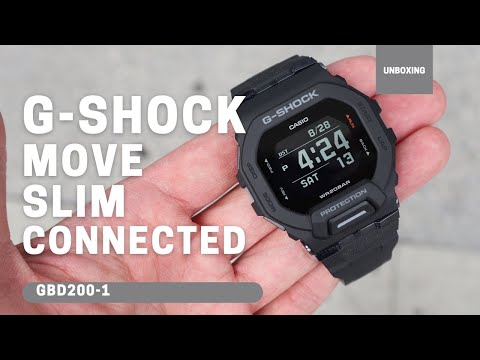 Casio G-Shock Move Slim Smart Watch GBD200-1