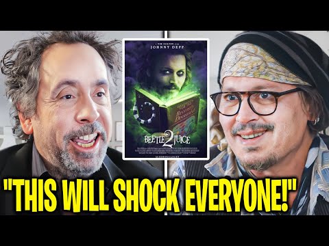 OFFICIAL! Tim Burton Finally Announces Johnny In BeetleJuice 2 Movie!