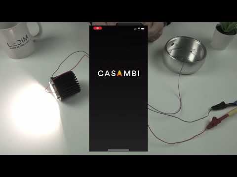 CASAMBI Leuchtenfamilien einfach realisieren mit LEDIM/D1C