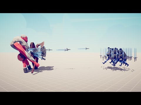 BRUTE vs 10x EVERY RANGED UNITS - Totally Accurate Battle Simulator TABS