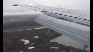 preview picture of video 'Arrival in Kirkenes after morning flight from Oslo.'